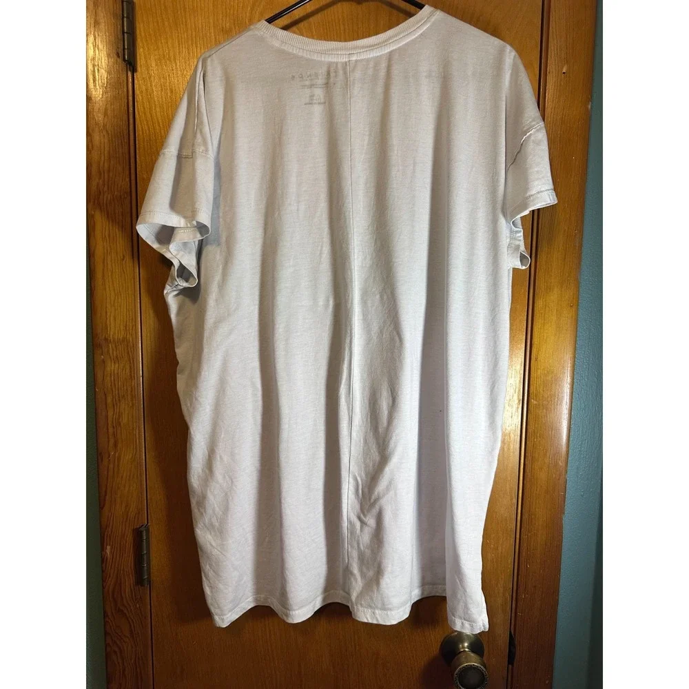 FRIENDS TV Show Graphic Pink and‎ White Sleepshirt Nightgown Women's Size XL